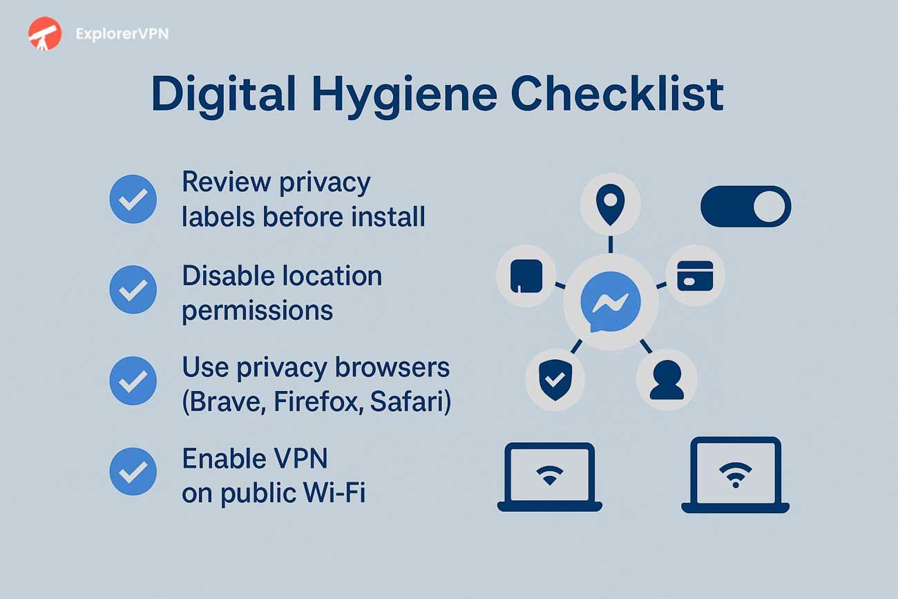 Digital hygiene checklist