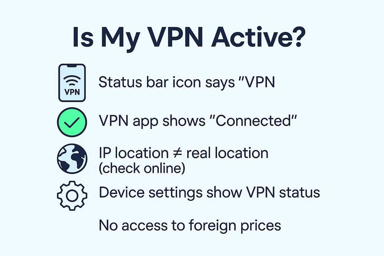 how to check if VPN is still active or disconnected