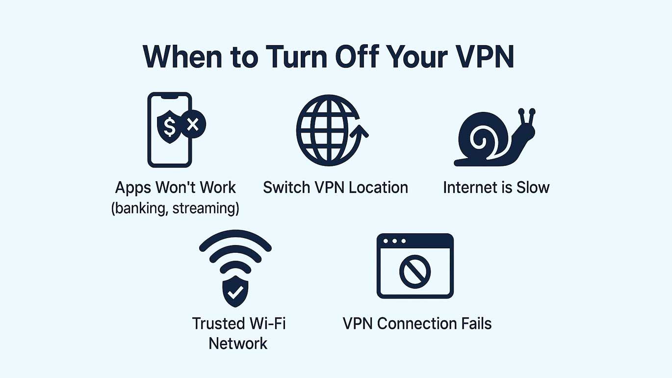 Why you should turn off vpn